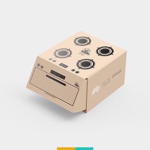 طراحی و بسته بندی جعبه کیک