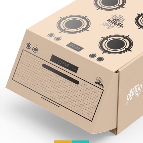 موشن گرافیک جعبه کیک