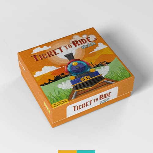 طراحی جعبه و بازی تیکت تو راید