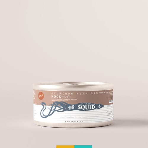 موکاپ کسنرو ماهی