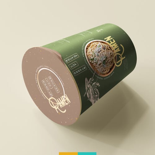 موکاپ ظرف لیوانی