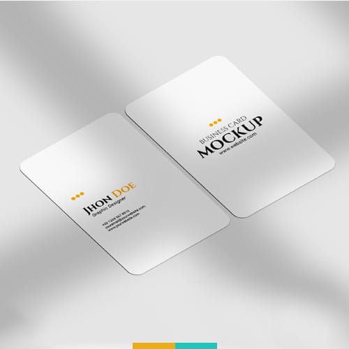 موکاپ کارت ویزیت