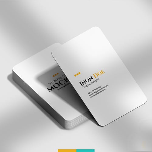 موکاپ کارت ویزیت