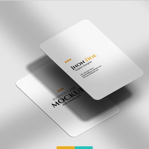 موکاپ کارت ویزیت