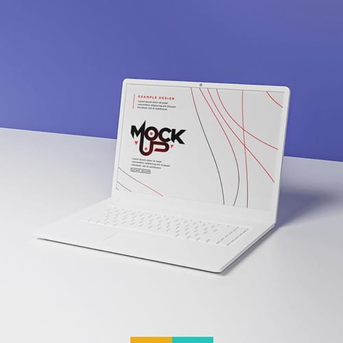 موکاپ لپ تاپ