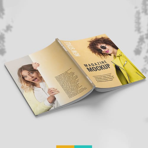 موکاپ جلد کتاب و مجله