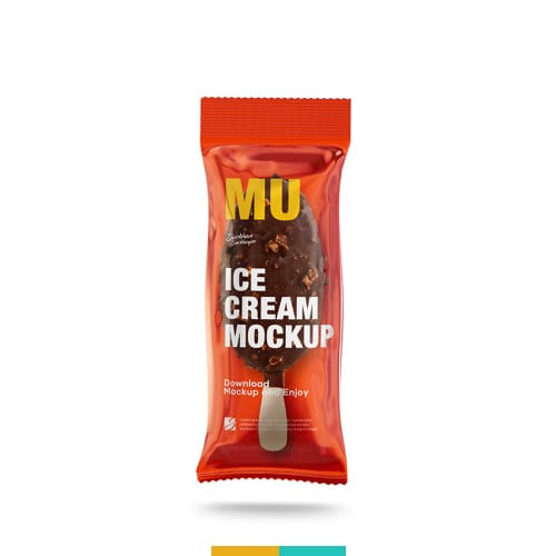 موکاپ بستنی