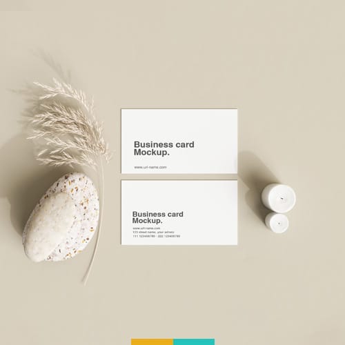 موکاپ کارت ویزیت