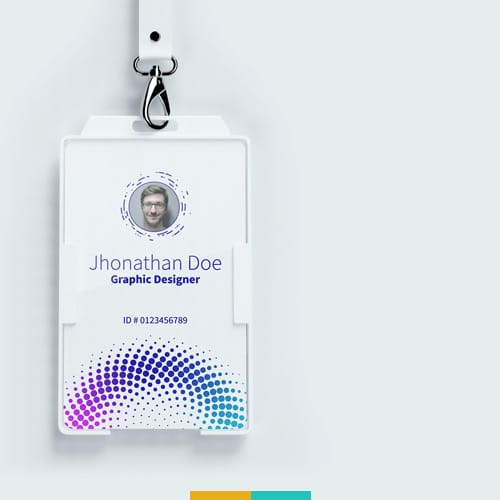 موکاپ کارت شناسایی