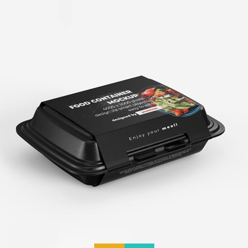 موکاپ ظرف یکبار مصرف