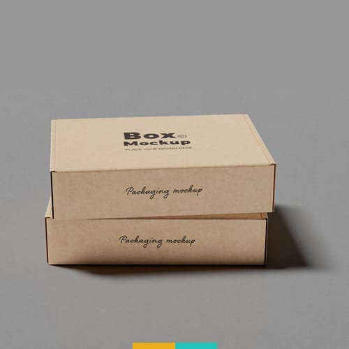 موکاپ جعبه کرافت