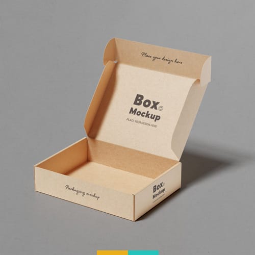 موکاپ جعبه کرافت