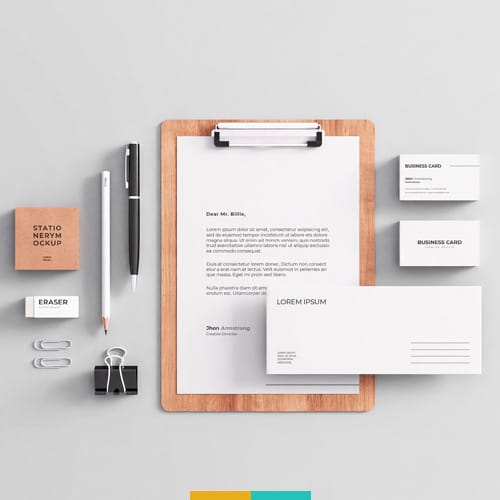 موکاپ ست اداری