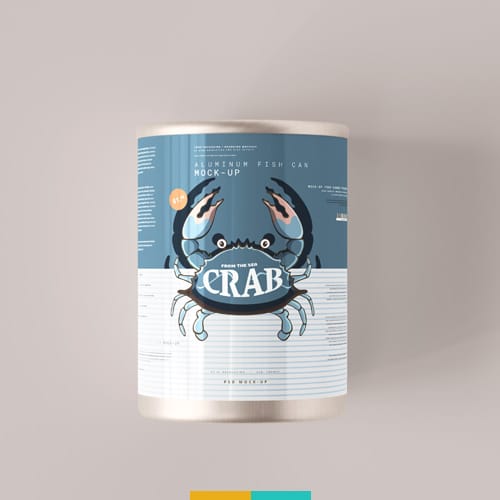 موکاپ کنسرو غذا