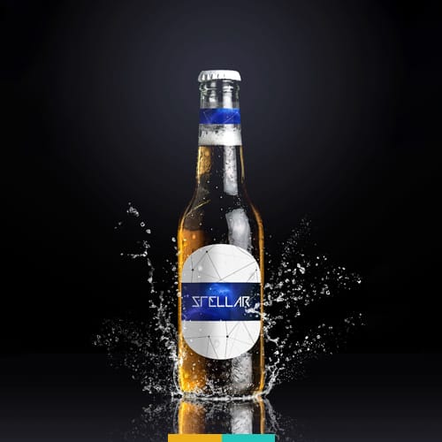 موکاپ بطری نوشیدنی