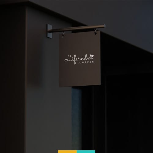 موکاپ لوگو تابلو