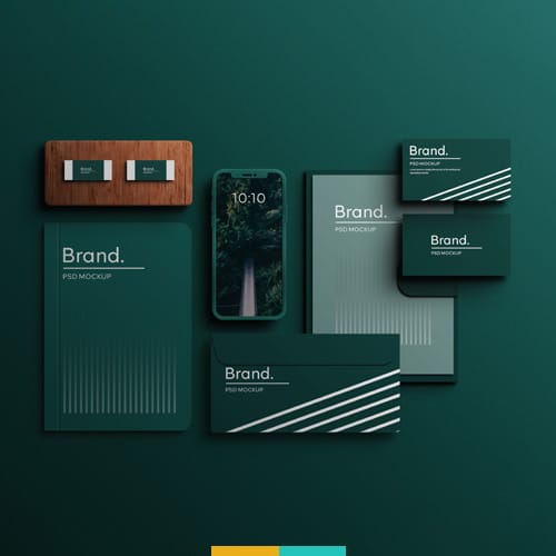 موکاپ ست اداری