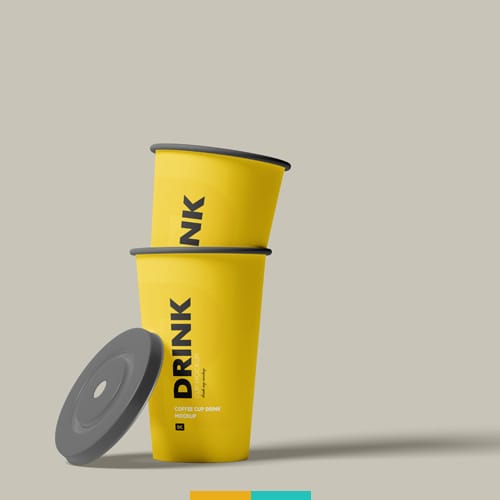 موکاپ لیوان قهوه