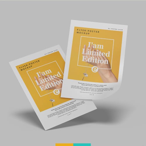 موکاپ پوستر