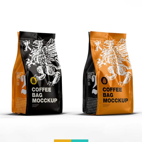 موکاپ بسته قهوه