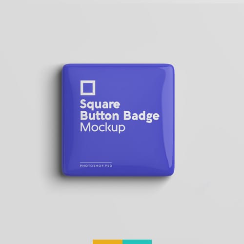 موکاپ نشان سینه