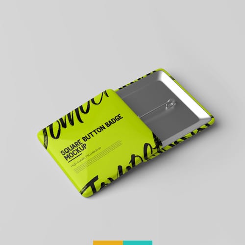 موکاپ نشان سینه