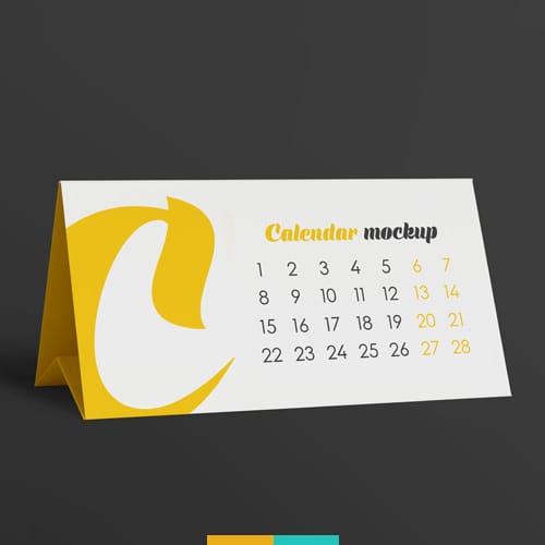 موکاپ تقویم