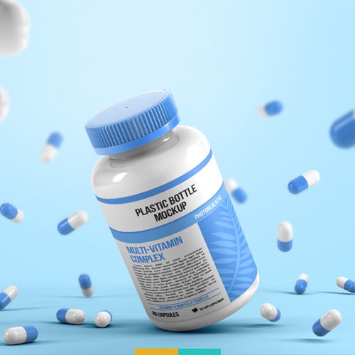 موکاپ قوطی قرص