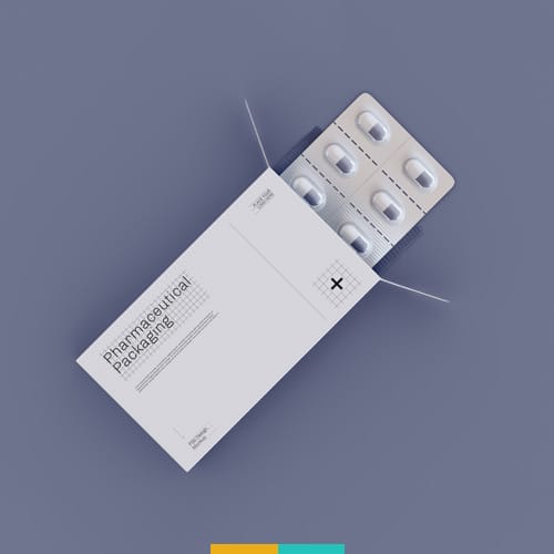 موکاپ بسته دارو