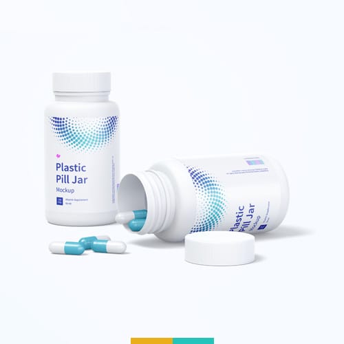 موکاپ قوطی قرص