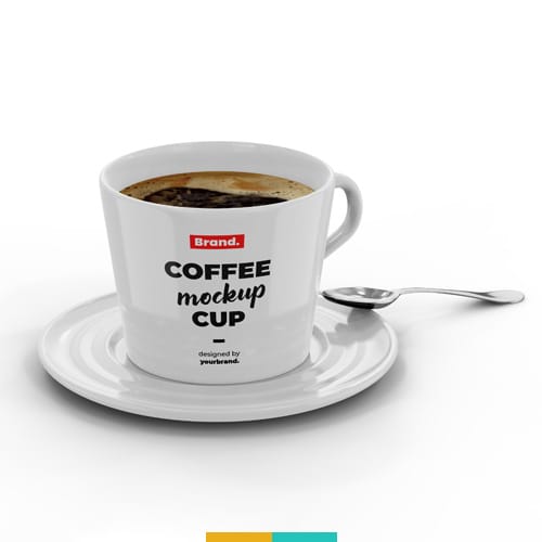 موکاپ فنجان قهوه