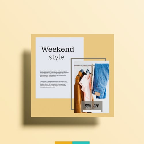 موکاپ پست اینستاگرام