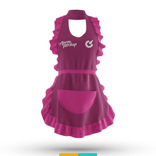 موکاپ پیش بند آشپزی