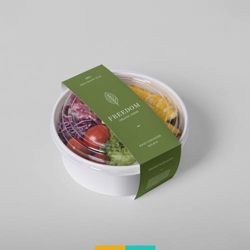 موکاپ ظرف سالاد