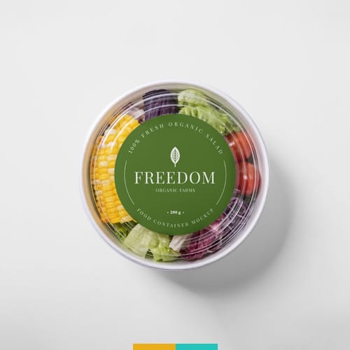 موکاپ ظرف سالاد