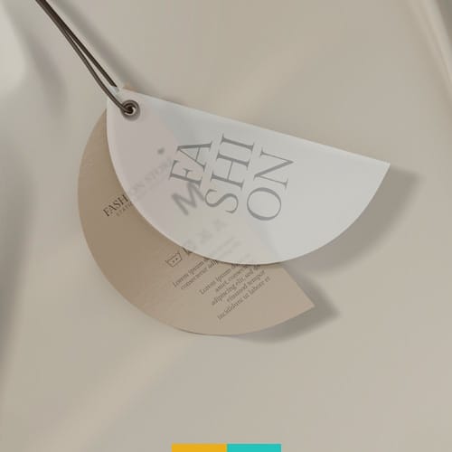 موکاپ اتیکت لباس