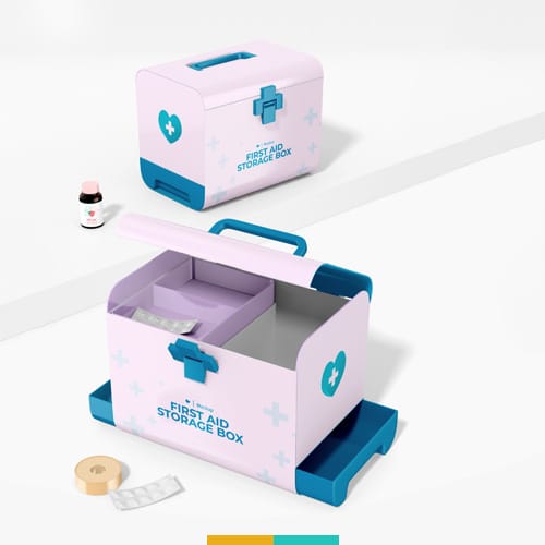 موکاپ کمک های اولیه