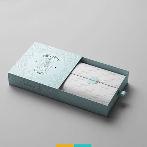 موکاپ جعبه هدیه