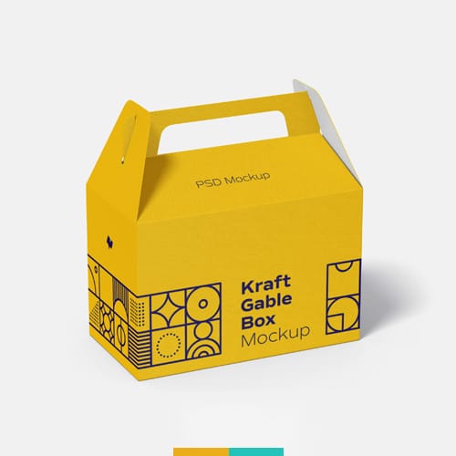 موکاپ جعبه کرافت