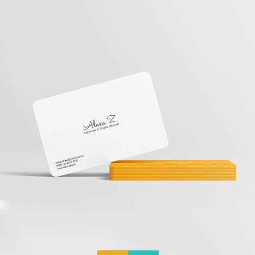 موکاپ کارت ویزیت