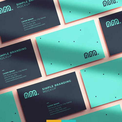 موکاپ کارت ویزیت