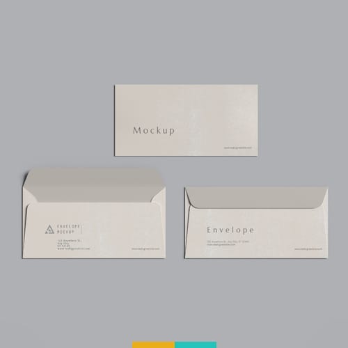 موکاپ پاکت نامه