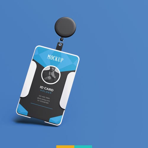 موکاپ کارت شناسایی