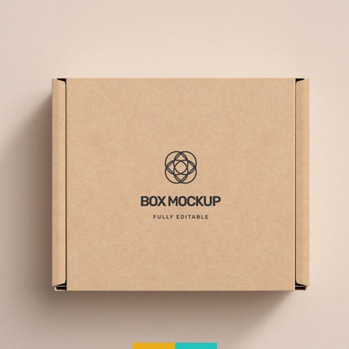 موکاپ جعبه کرافت