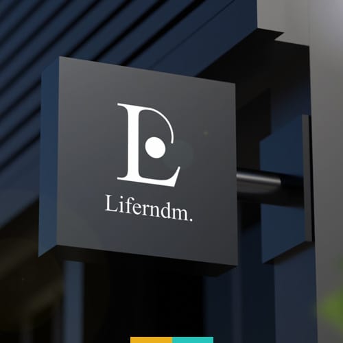 موکاپ تابلو سر در