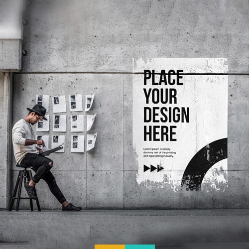 موکاپ پوستر