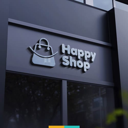 موکاپ تابلو فروشگاه