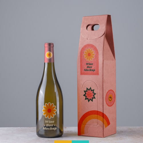 موکاپ بطری و بسته بندی