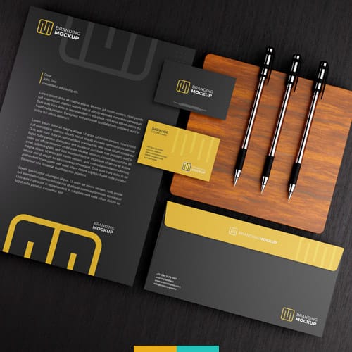 موکاپ ست اداری