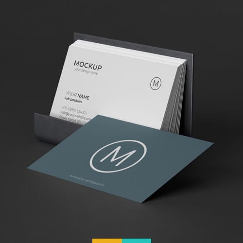 موکاپ کارت ویزیت